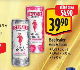 BEEFEATER GIN & TONIC