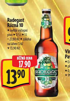 PIVO RADEGAST RZN 10