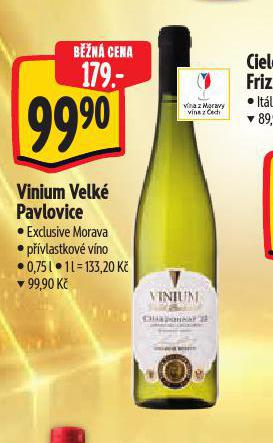VINIUM VELK PAVLOVICE