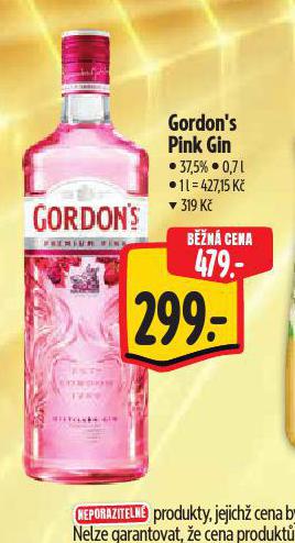 GORDONS PINK GIN