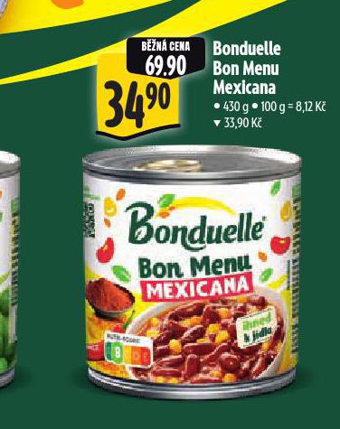 BONDUELLE BON MENU MEXICANA