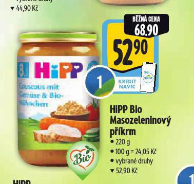 HIPP BIO MASOZELENINOV PKRM