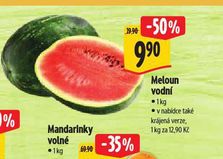MELOUN VODN