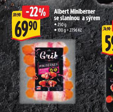 MINIBERNER SE SLANINOU A SREM