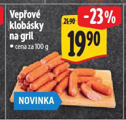 VEPOV KLOBSKY NA GRIL