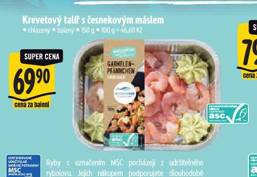 KREVETOV TAL S ESNEKOVM MSLEM