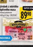 VROBEK Z MLETHO VEPOVHO MASA