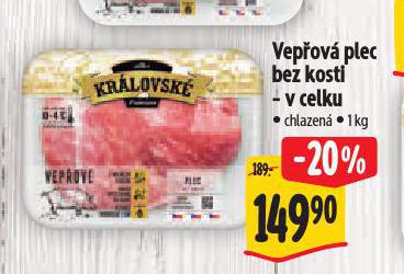 VEPOV PLEC BEZ KOSTI