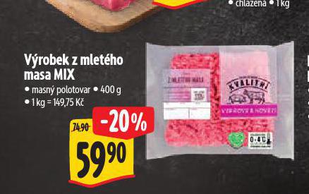 VROBEK Z MLETHO MASA MIX