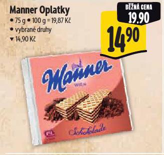 MANNER OPLATKY