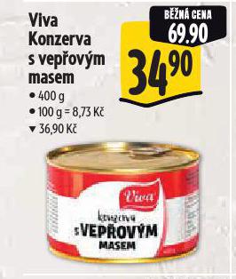 VIVA KONZERVA S VEPOVM MASEM