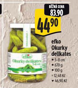 EFKO OKURKY DELIKATES