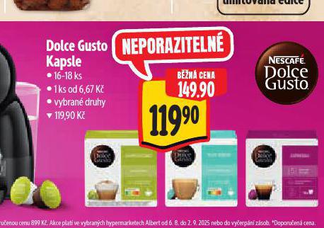 KVOV KAPSLE DOLCE GUSTO