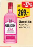 GIBSON'S GIN
