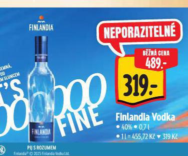 FINLANDIA VODKA