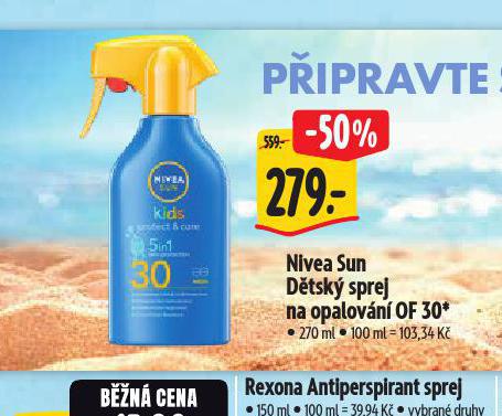 NIVEA SUN DTSK SPREJ NA OPALOVN