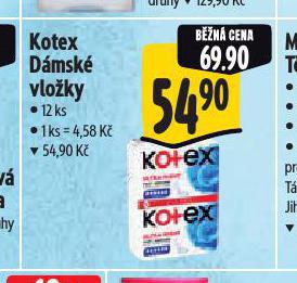 KOTEX DMSK VLOKY