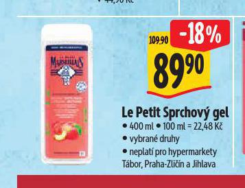 LE PETIT SPRCHOV GEL