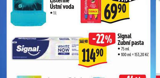 SIGNAL ZUBN PASTA