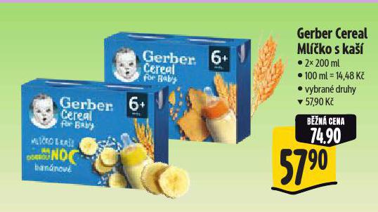 GERBER CEREAL MLKO S KA