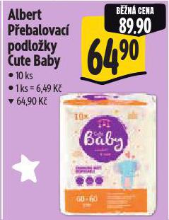 PEBALOVAC PODLOKY CUTE BABY