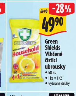 GREEN SHIELDS VLHEN ISTIC UBROUSKY