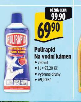 PULIRAPID NA VODN KMEN
