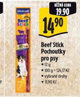 BEEFSTICK POCHOUTKA PRO PSY