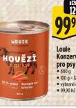 LOUIE KONZERVA PRO PSY