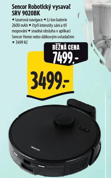 SENCOR ROBOTICK VYSAVA