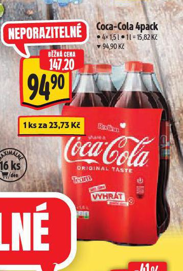 COCA COLA 4PACK