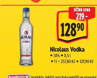 NICOLAUS VODKA