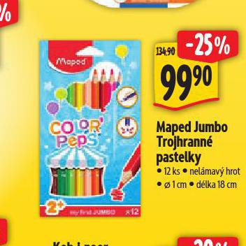 MAPED JUMBO TROJHRANN PASTELKY