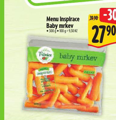 MENU INSPIRACE BABY MRKEV
