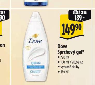 DOVE SPRCHOV GEL