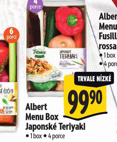MENU BOX JAPONSK TERIYAKI
