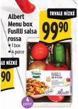 MENU BOX FUSILLI SALSA ROSSA