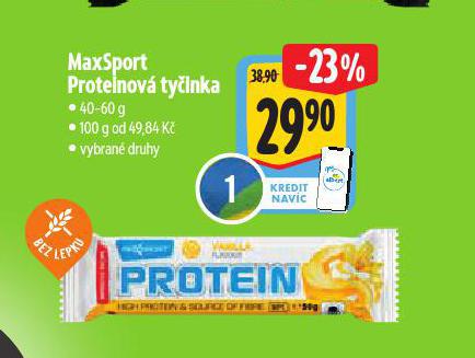 MAXSPORT PROTEINOV TYINKA