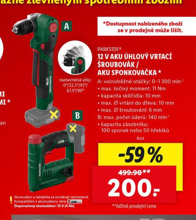 12 V AKU HLOV VRTAC ROUBOVK