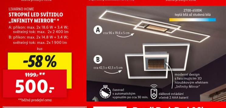 STROPN LED SVTIDLO