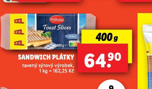 SANDWICH PLTKY