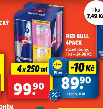 REED BULL 4PACK