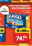 CAPRI SUN POMERAN / MULTIVITAMN ZERO