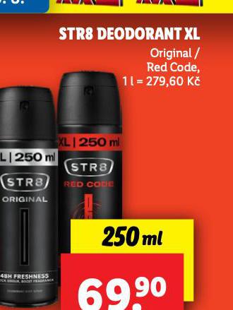 STR8 DEODORANT XL