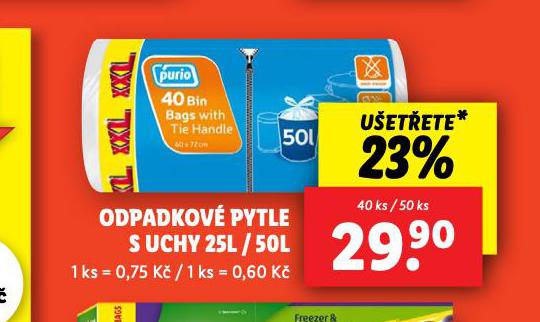 ODPADKOV PYTLE 25 L / 50 L