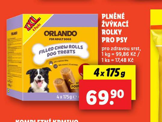 ORLANDO PLNN= VKAC ROLKY PRO PSY