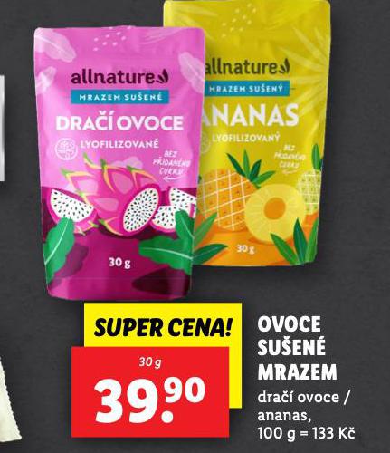 OVOCE SUEN MRAZEM