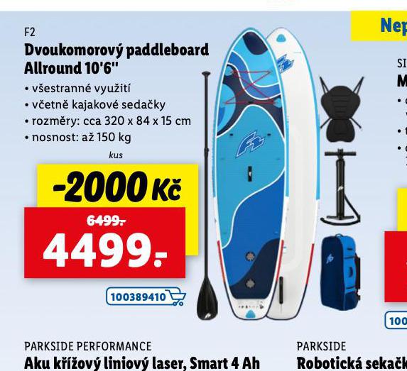 DVOUKOMOROV PADDLEBOARD ALLROUND 10,6"