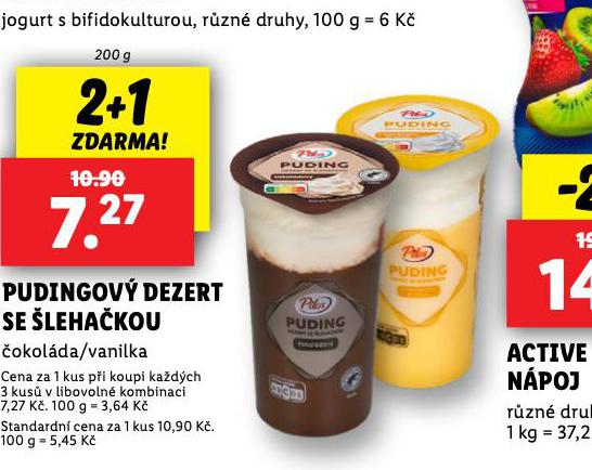 PUDINGOV DEZERT SE LEHAKOU
