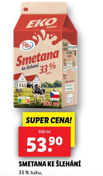 SMETANA KE LEHN 33%